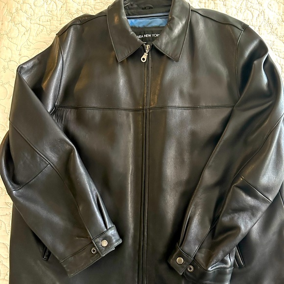 Men’s Genuine Leather Jacket with removable quilted liner - Picture 2 of 10